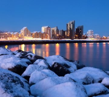 Winter reykjavik